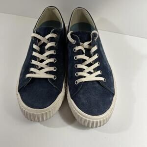 SeaVees woman’s 6.5 blue suede sneakers shoes lace up